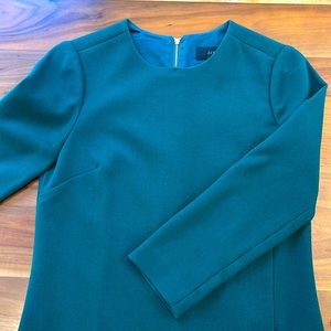 Green J Crew dress size 0